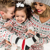 Family Christmas Pajamas Set Matching Cotton Sleepwear for All Ages 0